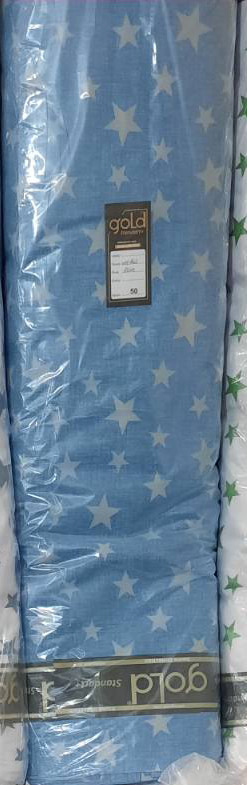 Тканина для постільної білизни Бязь "Gold" Lux GL3483blue