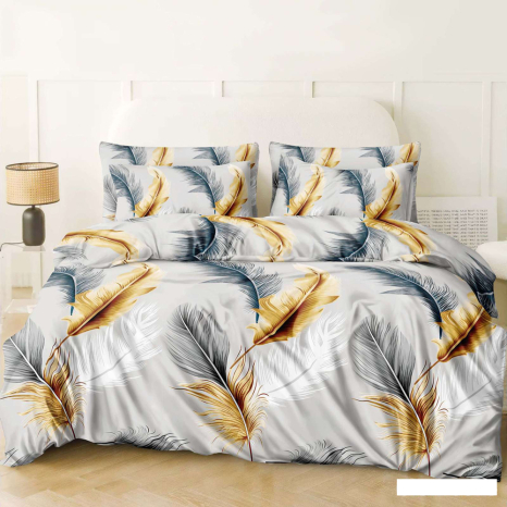 Евро макси набор постельного белья 200*220 из Бязи "Gold" №515515 Черешенка™