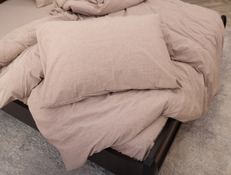 Семейный набор хлопкового постельного белья из Вареного Хлопка №87120 Черешенка™