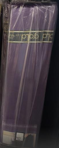 Тканина для постільної білизни Бязь "Gold" Lux однотонна GLpurpleG (50м)