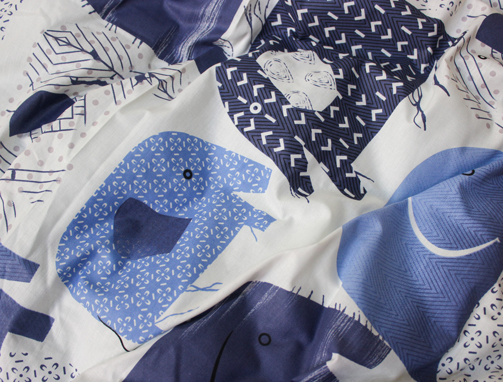 Дитячий комплект з Бязі "Gold" №16190AB Черешенка™