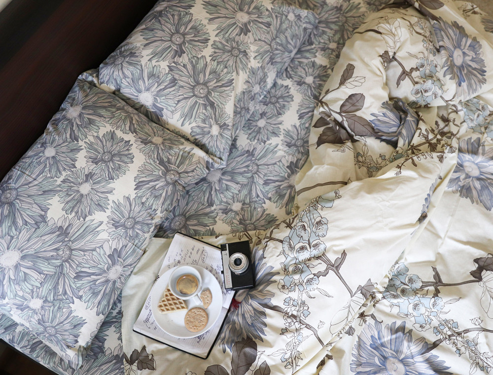 Полуторний набір постільної білизни 150*220 із Бязі "Gold" №151320AB Черешенка™