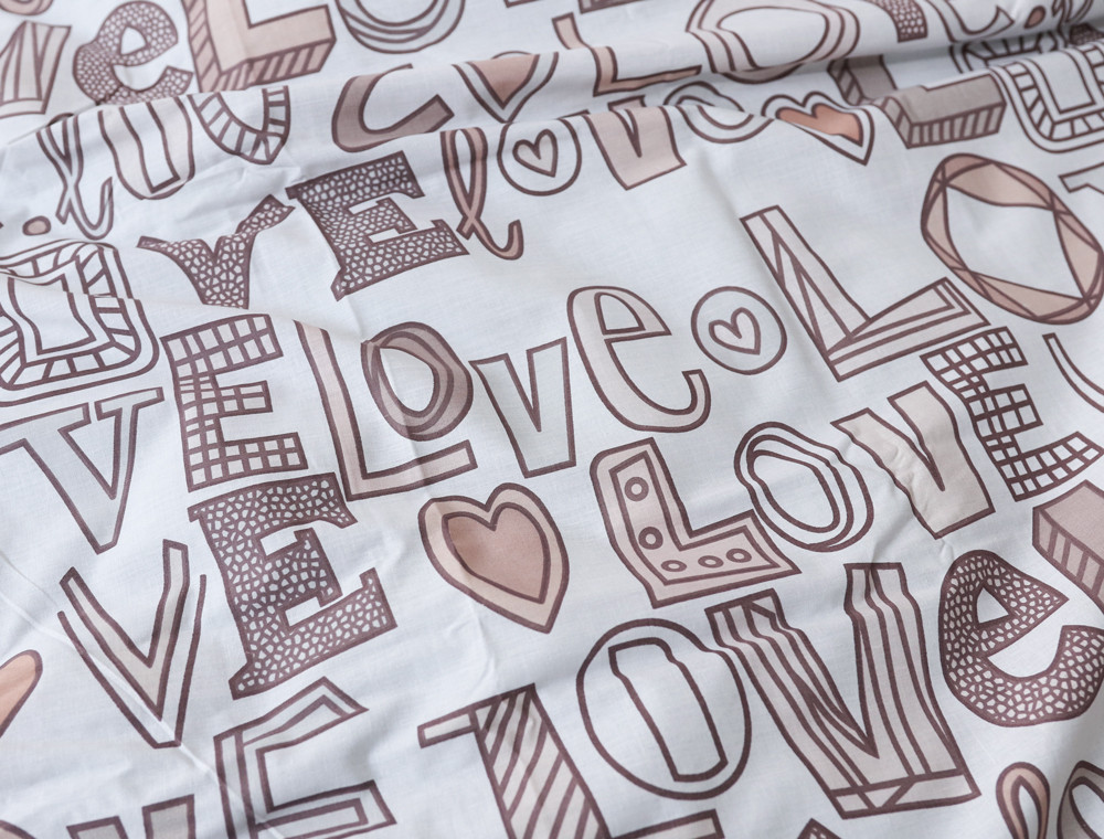 Семейный набор хлопкового постельного белья из Бязи "Gold" №1512748 Черешенка™