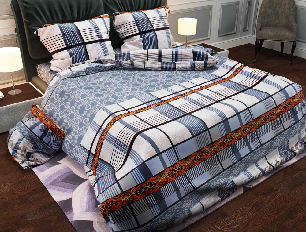 Ткань для постельного белья Бязь "Gold" Lux GL582