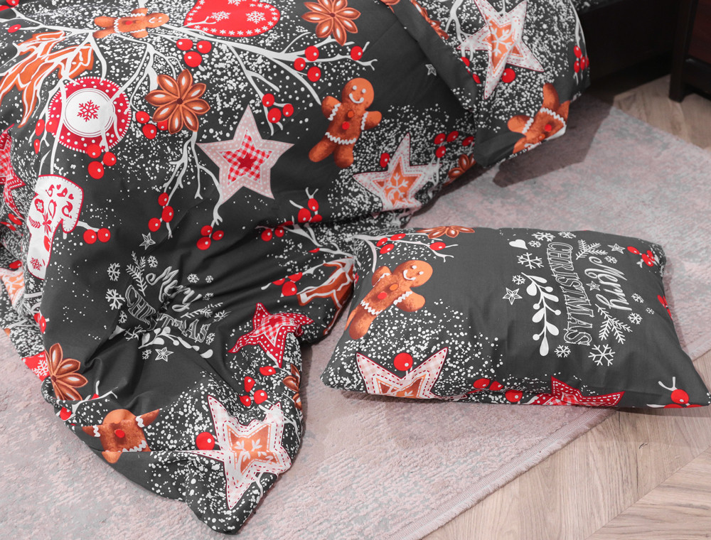 Евро макси набор постельного белья 200*220 из Бязи "Gold" №157972 Черешенка™