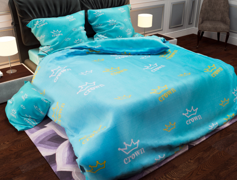 Тканина для постільної білизни Бязь "Gold" Lux GL3817R (A+B) - (50м+50м)