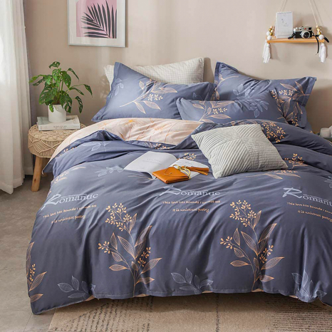 Полуторный набор постельного белья 150*220 из Бязи "Gold" №15670AB Черешенка™