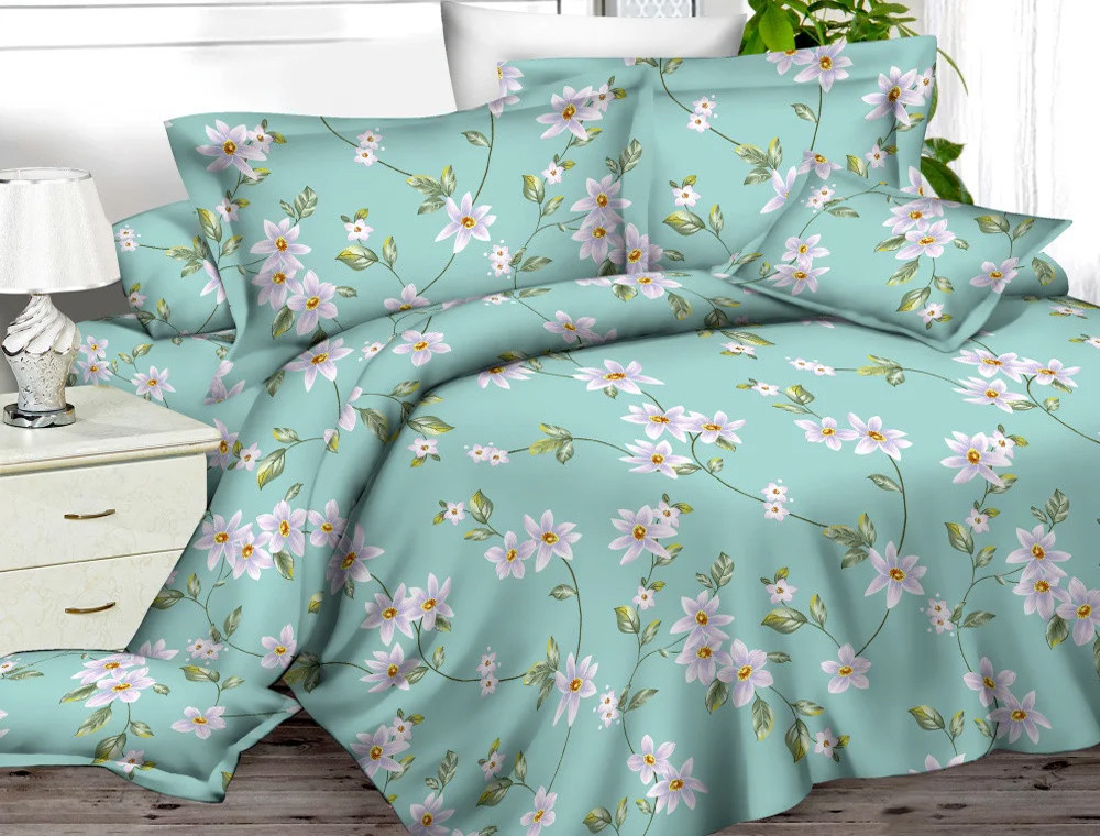 Ткань для постельного белья Сатин S45-2A (60м)