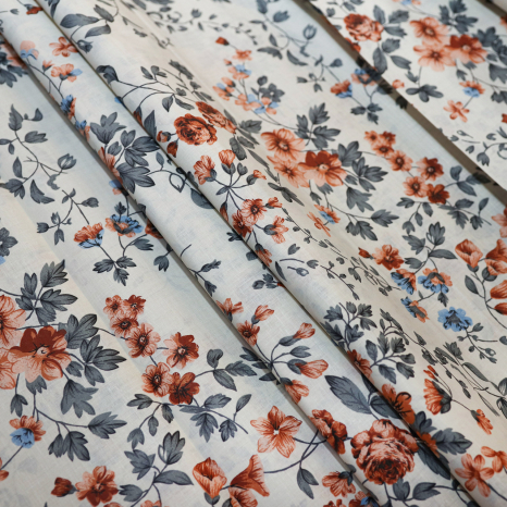 Ткань для постельного белья Бязь "Gold" Lux "Каждый момент имеет значение" GL1484 (A+B) - (50м+50м)