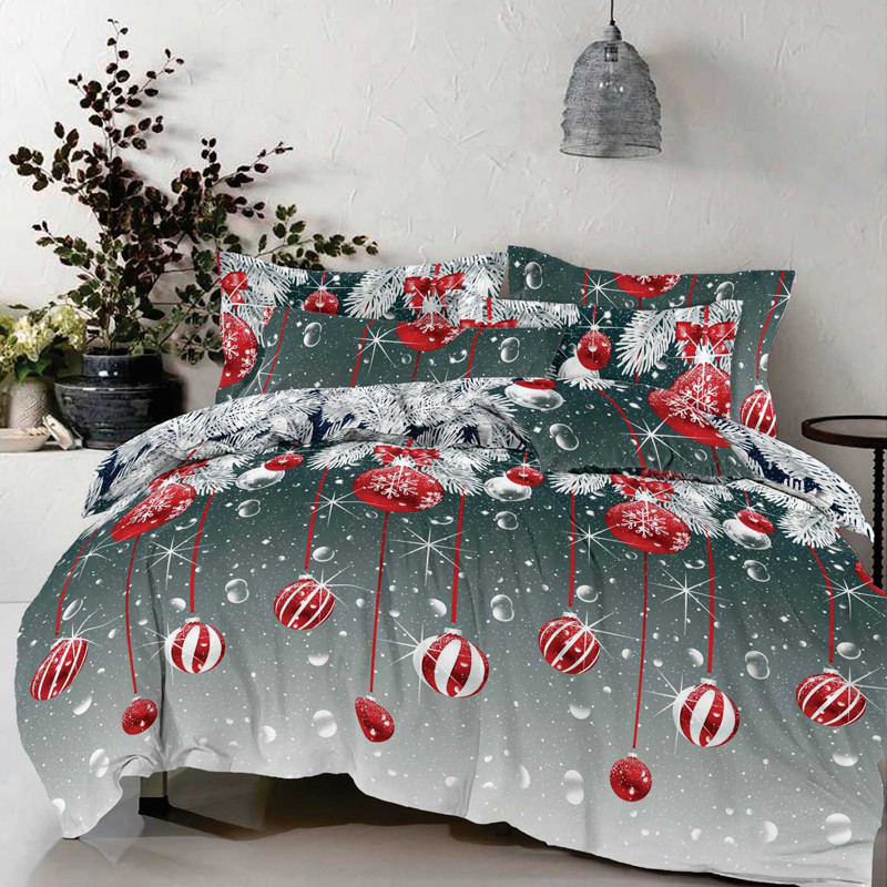 Тканина для постільної білизни Бязь "Gold" Lux GL3479green