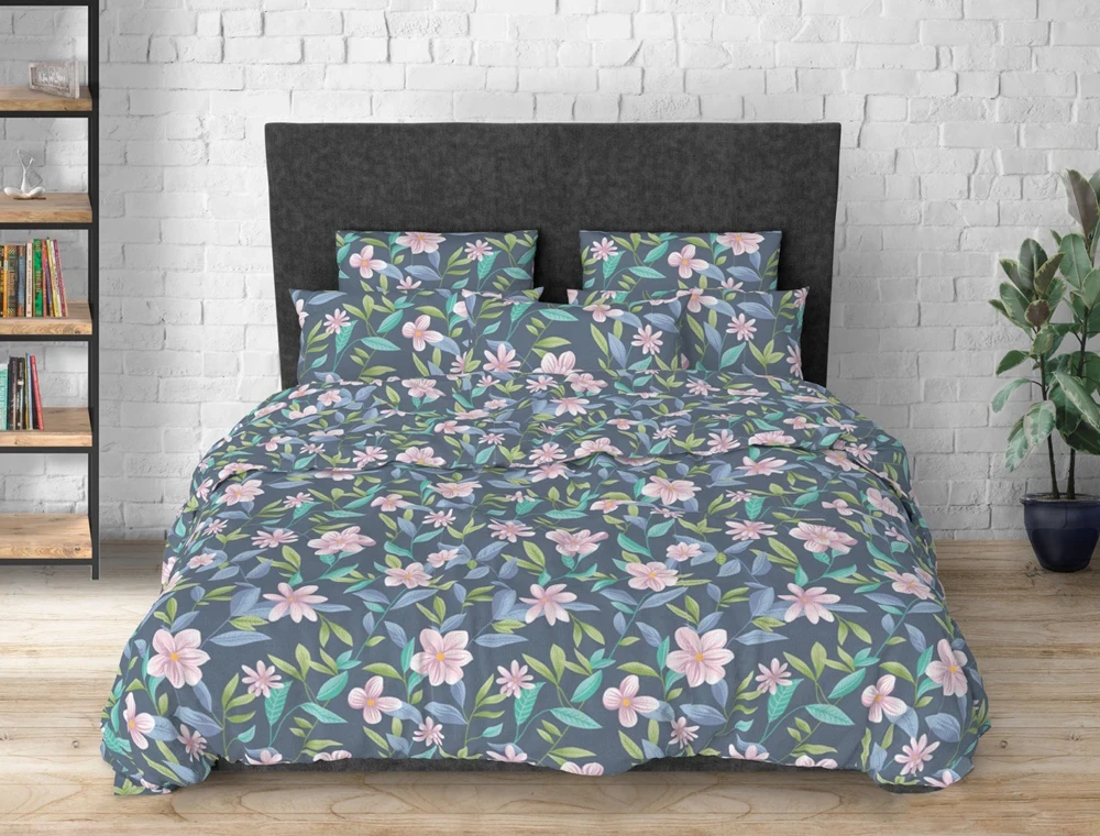 Тканина для постільної білизни Бязь "Gold" Lux GL4951