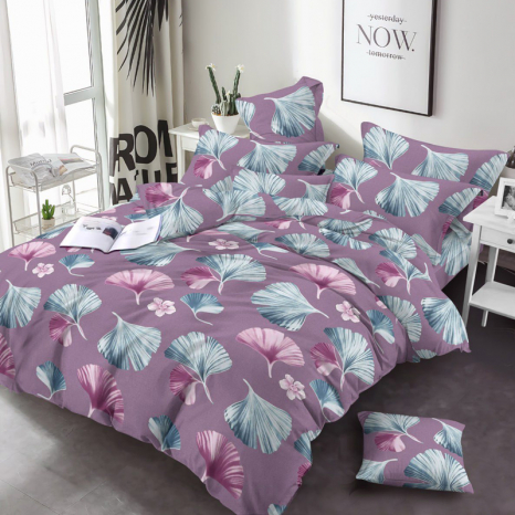 Ткань для постельного белья Бязь "Gold" Lux GL3558purple