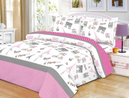 Тканина для постільної білизни Поліестер 75 PL2227 (60м)