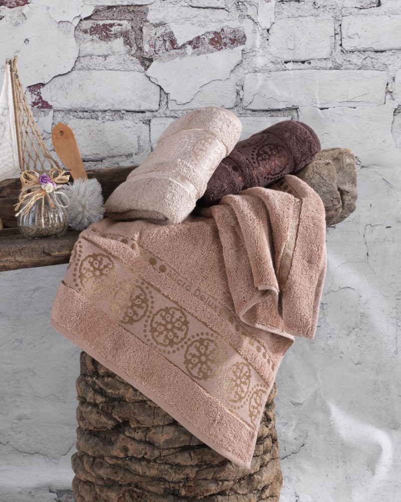 Комплект махрових банних рушників CESTEPE ORIENT-5 (150*90)