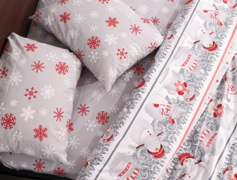 Тканина для постільної білизни Бязь "Gold" Lux GL8100 (A+B) - (50м+50м)