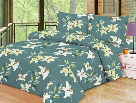 Двоспальний набір постільної білизни 180*220 із полікотону №204748 Черешенька™