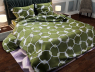 Ткань для постельного белья Бязь "Gold" Lux "Неизведанность (зеленый)" GL3908