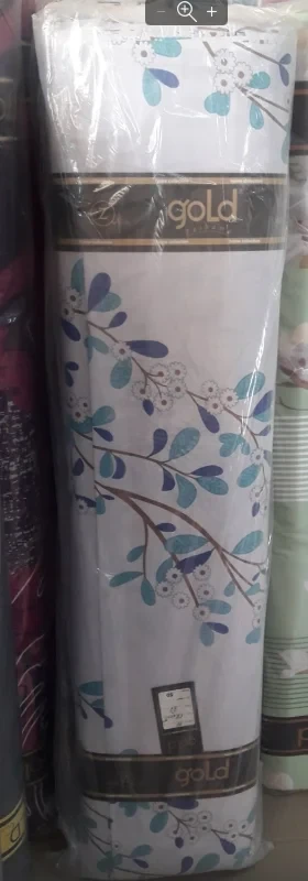 Ткань для постельного белья Бязь "Gold" Lux "Цветочное плетение" GL40899