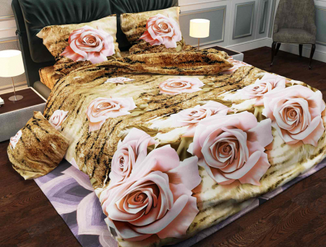 Ткань для постельного белья Бязь "Gold" Lux GL713