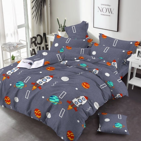 Дитячий комплект з Бязі "Gold" №16416 Черешенка™