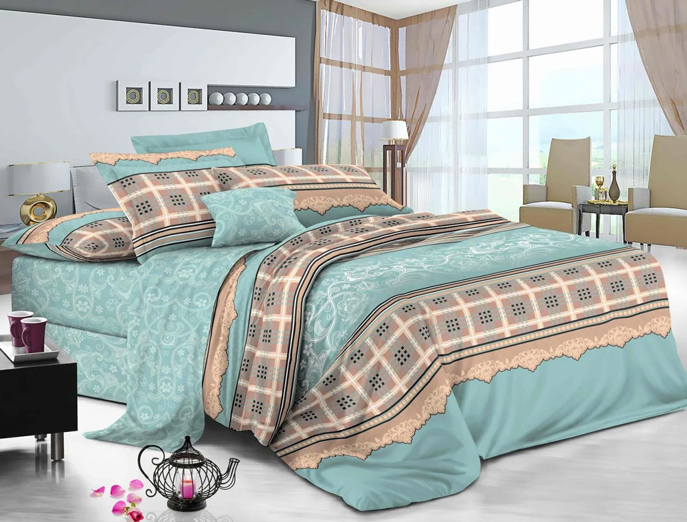 Ткань для постельного белья Сатин S23-1A (60м)