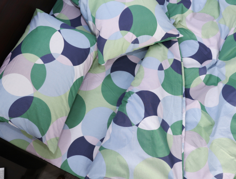 Двоспальний набір постільної білизни 180*220 із Бязі "Gold" №153492 Черешенка™