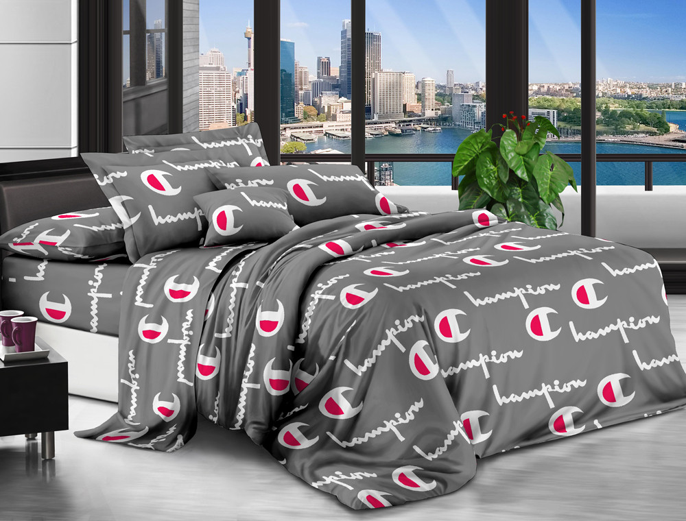 Ткань для постельного белья Бязь "Gold" Lux GL3736grey