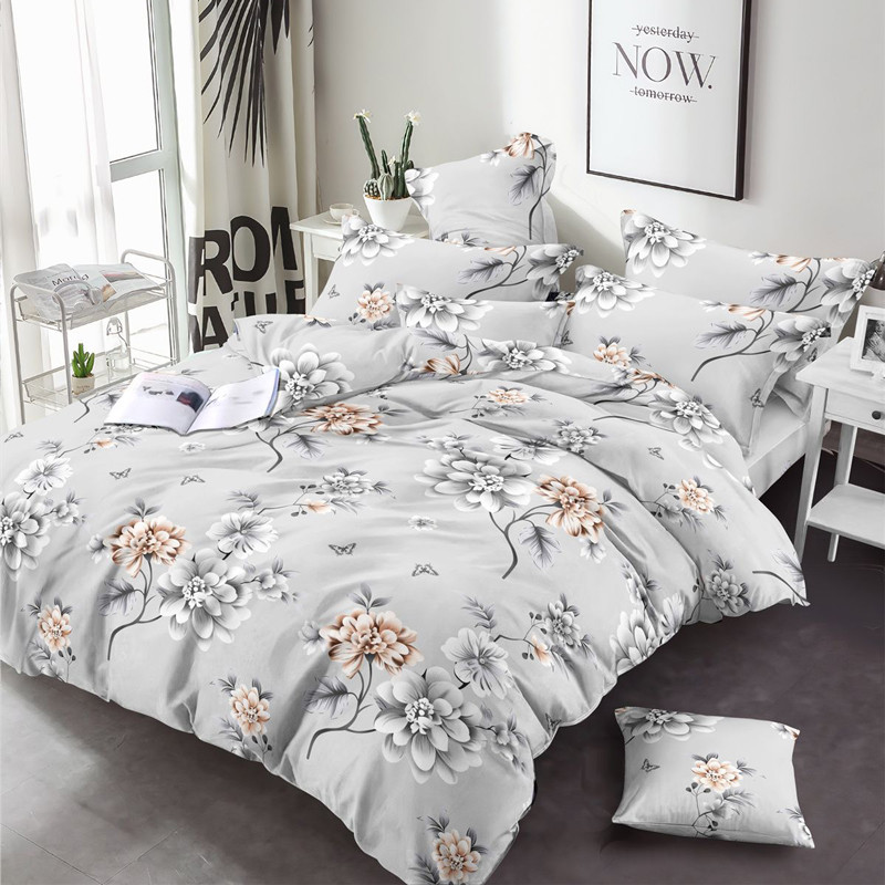 Тканина для постільної білизни Бязь "Gold" Lux GL3639grey