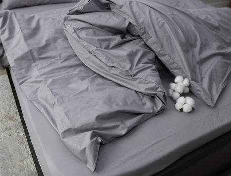 Евро макси набор постельного белья 200*220 из Сатина №16-3850-ST Черешенка™