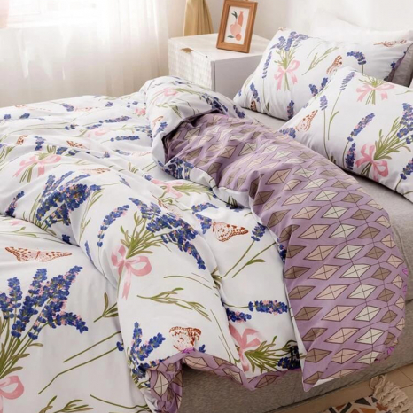 Тканина для постільної білизни Бязь "Gold" Lux GL1736 (A+B) - (50м+50м)