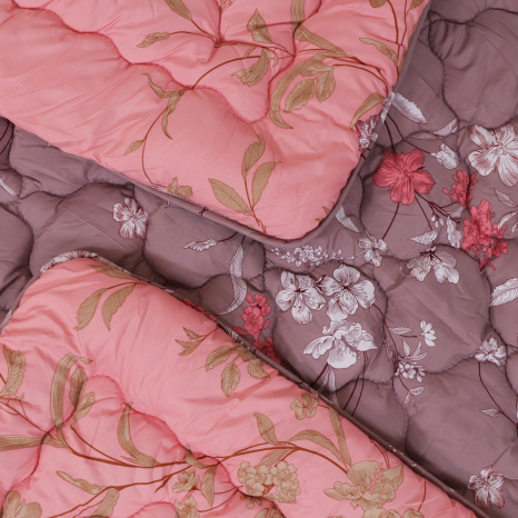 Полуторна ковдра мікрофібра/холофайбер двостороння №40144