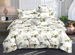 Двоспальний набір постільної білизни 180*220 із полікотону №208685 Черешенька™