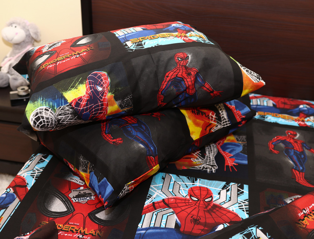 Полуторний набір постільної білизни 150*220 із Бязі "Gold" №1620447 Черешенка™