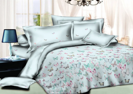 Ткань для постельного белья Сатин S039SPA (60м)