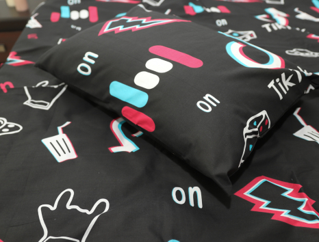 Семейный набор хлопкового постельного белья из Бязи "Gold" №154653 Черешенка™