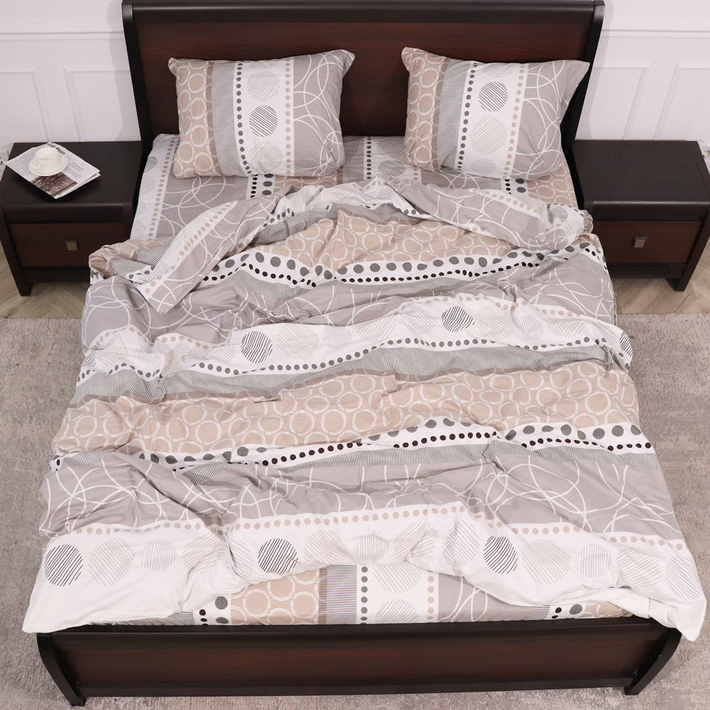 Полуторний набір постільної білизни 150*220 з Фланелі №954630 Черешенка™