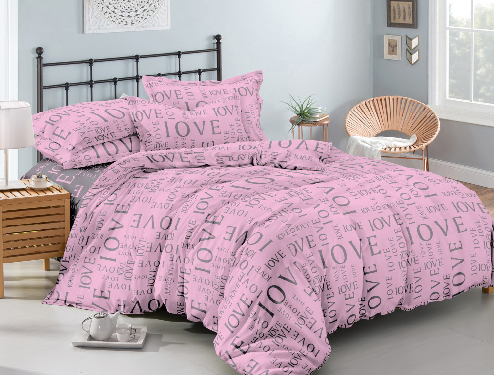 Семейный набор хлопкового постельного белья из Бязи "Gold" №157367AB Черешенка™