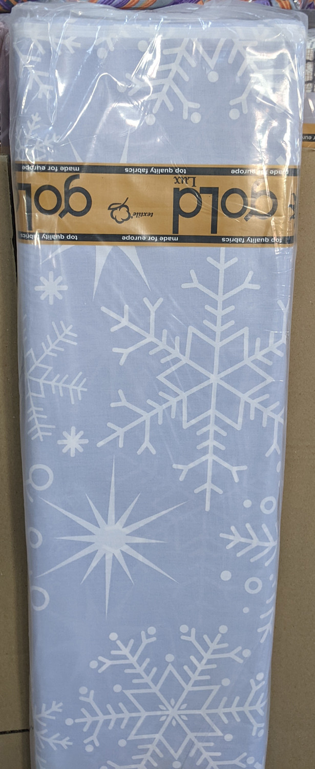 Ткань для постельного белья Бязь "Gold" Lux GL3480grey