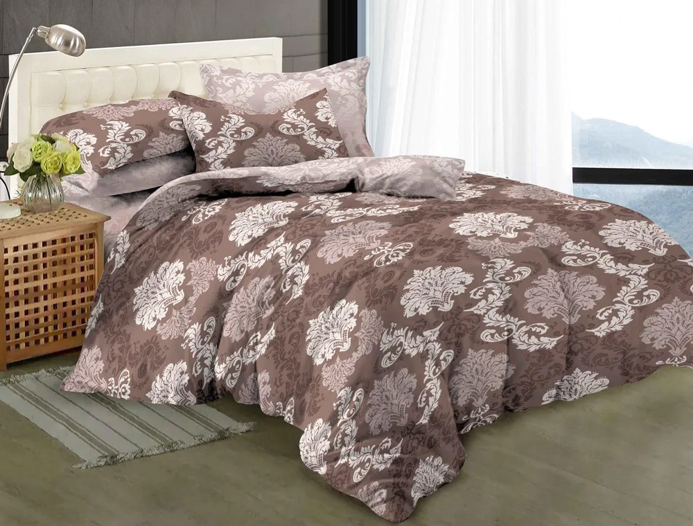 Ткань для постельного белья Сатин S15-3 (A+B) - (60м+60м)