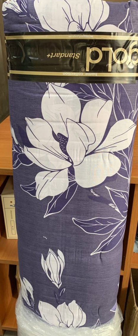 Тканина для постільної білизни Бязь "Gold" Lux GL3648blue