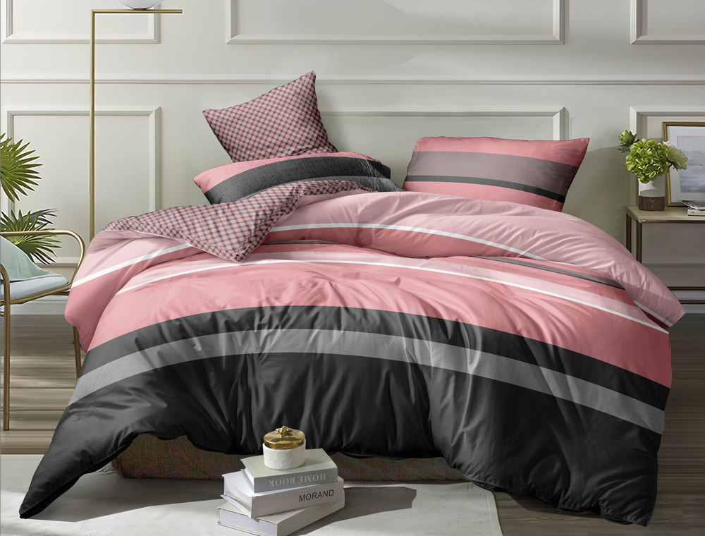 Евро макси набор постельного белья 200*220 из Ранфорса №18695AB Черешенка™