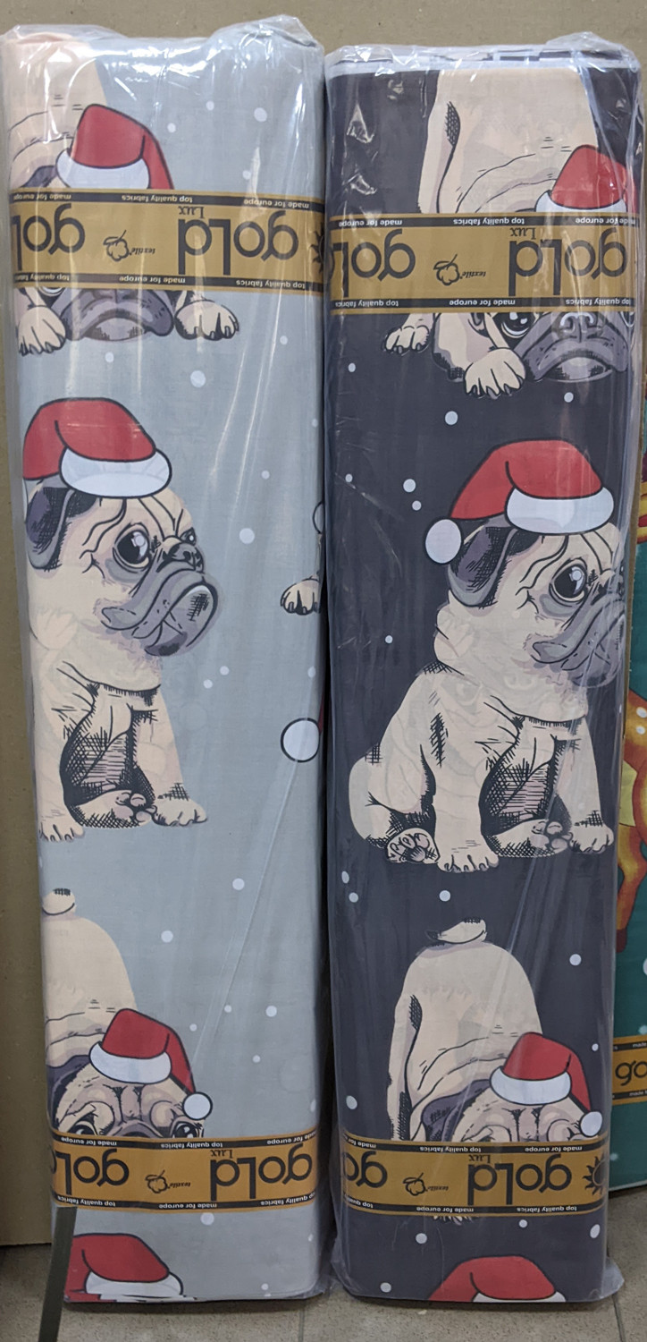 Ткань для постельного белья Бязь "Gold" Lux GL3477light