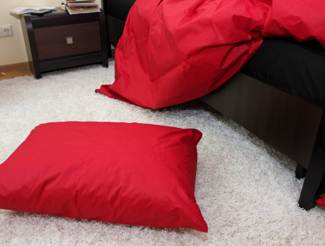 Двуспальный набор однотонного постельного белья 180*220 из Бязи "Gold" №1540631AB Черешенка™