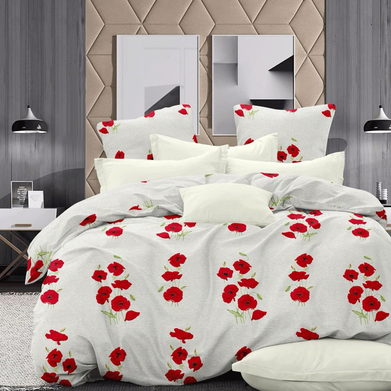 Ткань для постельного белья Бязь "Gold" Lux GL15841grey 