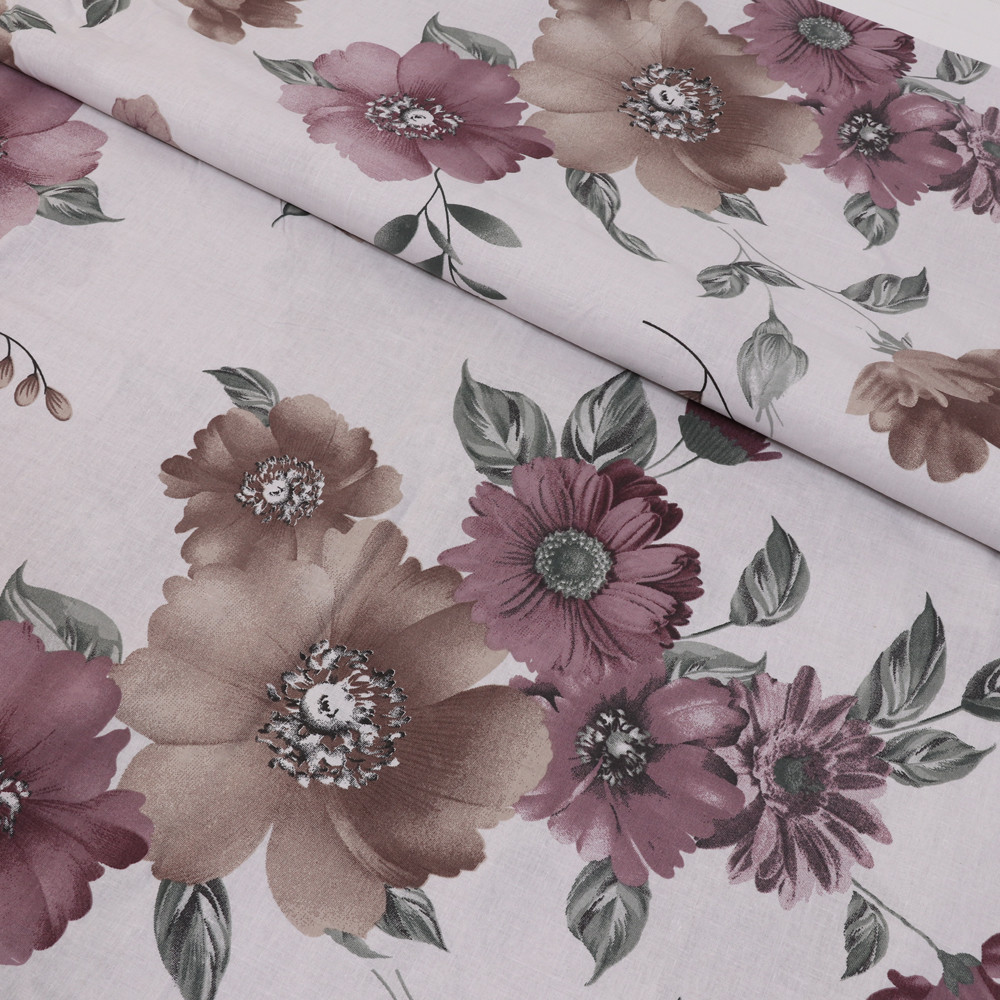 Тканина для постільної білизни Бязь "Gold" Lux GL1821 (A+B) - (50м+50м)