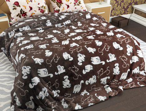 Євро флісовий плед №33491