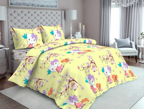 Ткань для постельного белья Бязь "Gold" Lux детская GLB281