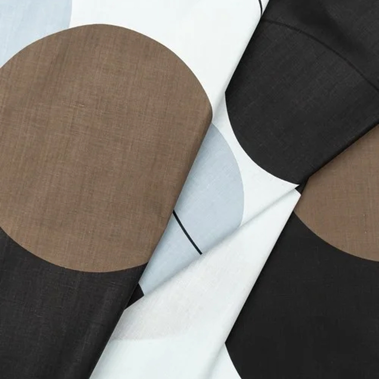 Ткань для постельного белья Бязь "Gold" Lux "Геометрический вальс 2" GL1410 (A+B) - (50м+50м)