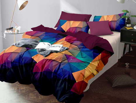 Двуспальный набор постельного белья 180*220 из Бязи "Gold" №154726 Черешенка™