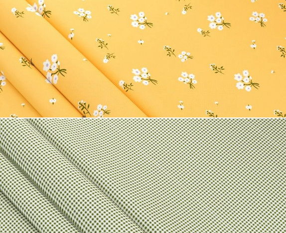 Тканина для постільної білизни Бязь "Gold" Lux GL7681 (A+B) - (50м+50м)